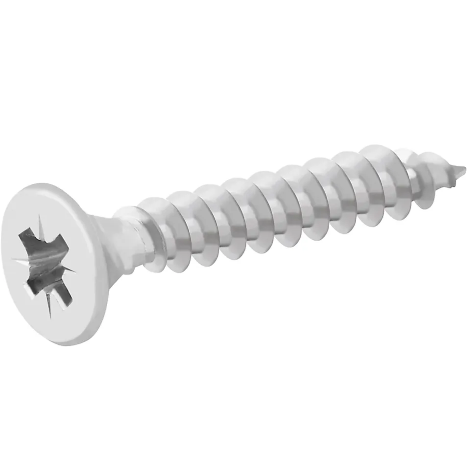 Vis à bois en acier inoxydable A2 pozidriv 3x20 mm - 200 pièces