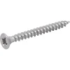 Vis à bois en acier inoxydable A2 pozidriv 4x40 mm - 500 pièces