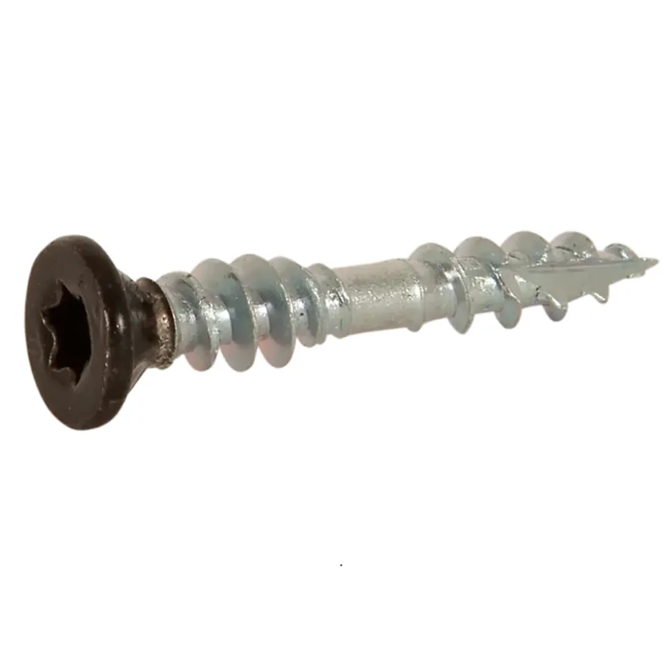 Vis à bois pour meubles ESSVE corps de meubles et aménagement intérieur 4,2 x 28 mm noir 250 pcs