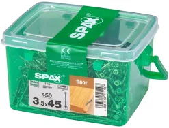 Vis à bois pour plancher Wirox torx Spax 3,5x45mm - 450 pièces