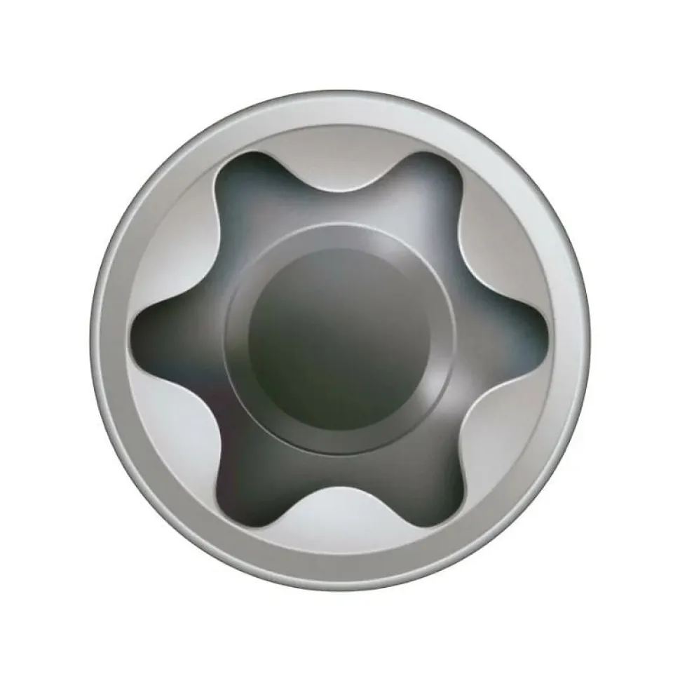 Vis À Bois Pour Terrasse Tête Cylindrique Filetage De Fixation T-star Plus T25 Inox A2 (360 Pcs)- Spax
