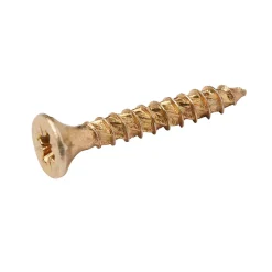 Vis à bois Turbodrive Premium pozidriv zinguée jaune 3x20 mm - 20 pièces