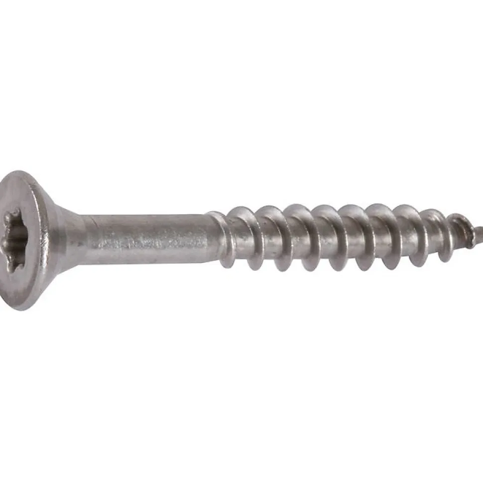 Vis agglo - Acton - Tête fraisée - TX - Inox A2 - Filetage partiel - 5 x 50/30 mm - Boîte de 200