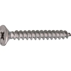 Vis agglo - Acton - Tête fraisée - PZ - Inox A2 - 3,5 x 30 mm - Boîte de 200