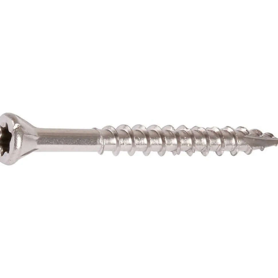 Vis agglo - Acton - Tête fraisée - TX - Inox A2 - Filetage partiel - 5 x 60/37 mm - Boîte de 200