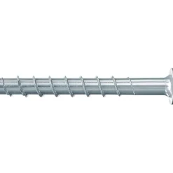 Vis béton - Fischer - Tête cylindrique - Acier électrozingué - 6 x 40/5 - Boîte de 100