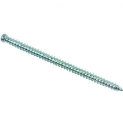 Vis béton pour fixation de châssis tête cylindrique réduite Torx T30 Zingué - 7,5 x 72 mm- Vendu par 200
