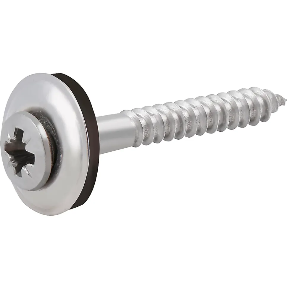 Vis de bardage en acier inoxydable A2, 4,5x35 mm - 50 pièces