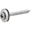 Vis de bardage en acier inoxydable A2, 4,5x45 mm - 50 pièces