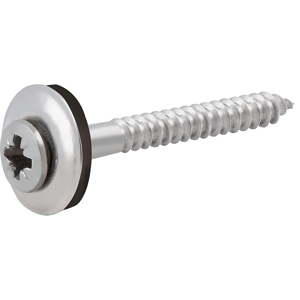 Vis de bardage en acier inoxydable A2, 4,5x45 mm - 50 pièces