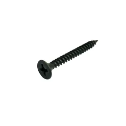 Vis pour plaque de plâtre (universelle), noir mat, 3,5x25 mm - 200 pièces