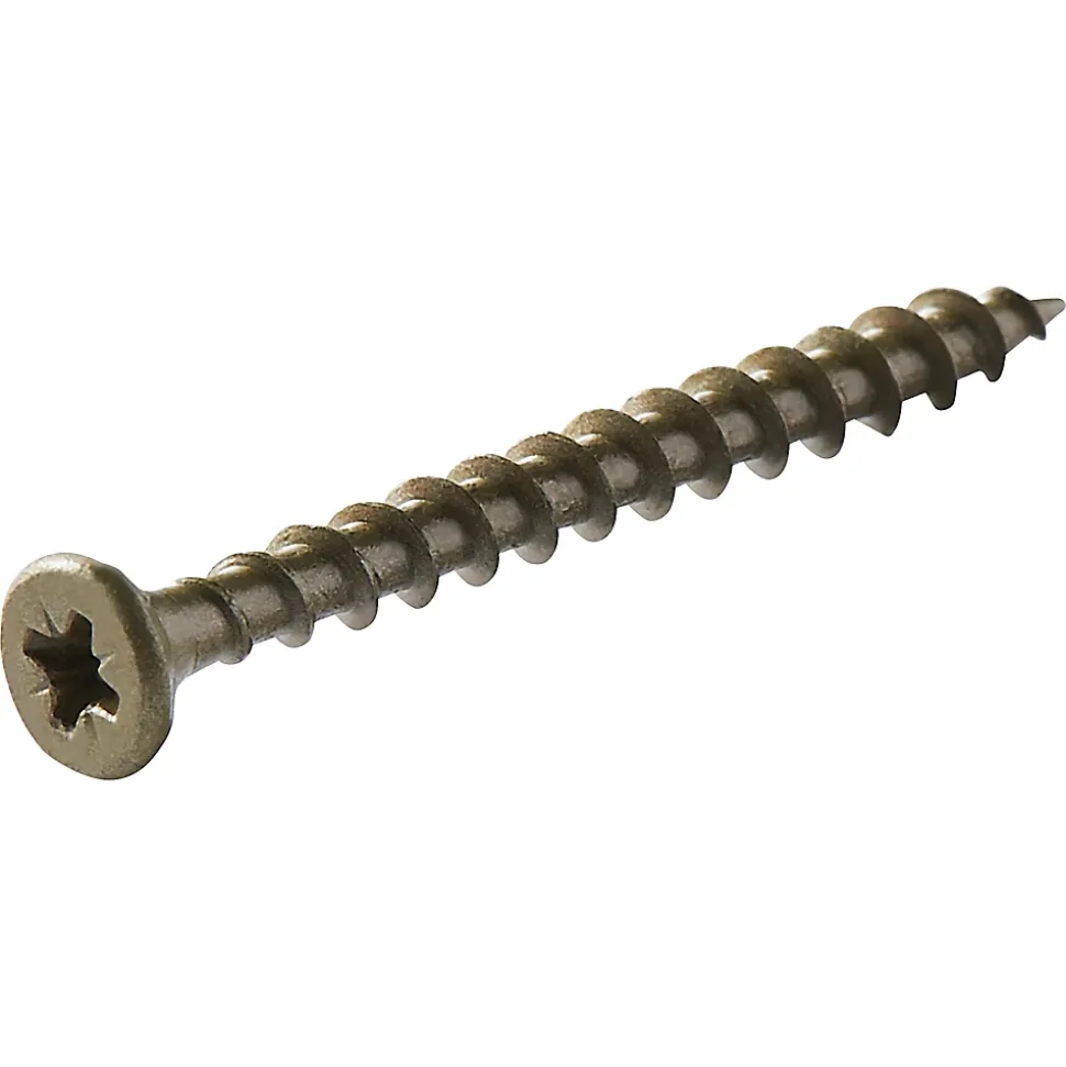 Vis pour terrasse Pozidriv acier 4,5 x 50 mm Diall, 250 pièces