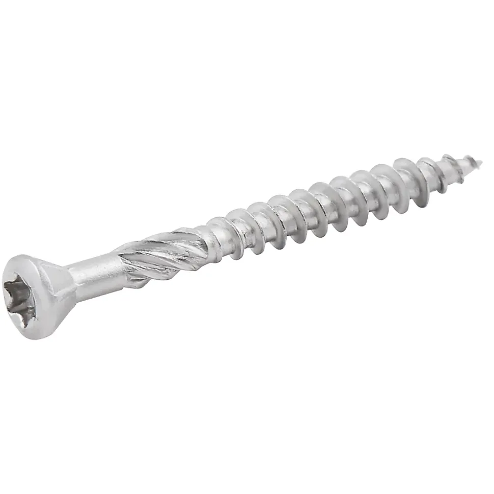 Vis pour terrasse Torx acier inoxydable A2 5 x 50 mm Turbodrive, 1000 pièces