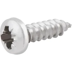 Vis zinguée autoperceuses à tête cylindrique acier inoxydable A2, 3,5x13 mm - 25 pièces