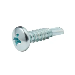 Vis zinguée autoperceuses à tête Philips 4,8x19 mm, 25 pièces