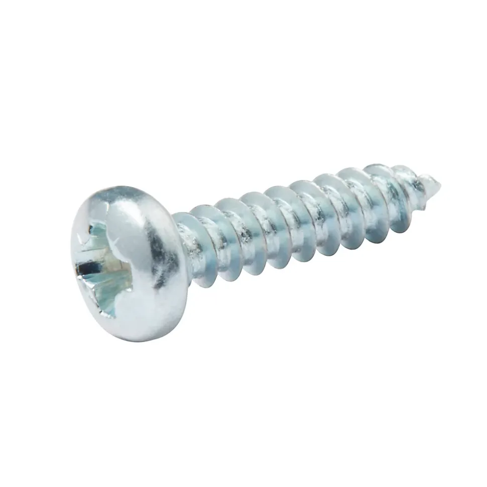 Vis zinguée autoperceuses à tête pozidriv 3,5x16 mm, 25 pièces