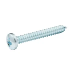 Vis zinguée autoperceuses à tête cylindrique, 6,3x50 mm - 25 pièces