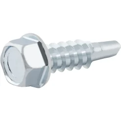 Vis zinguée autoperceuses à tête hexagonale, 4,8x19 mm - 100 pièces