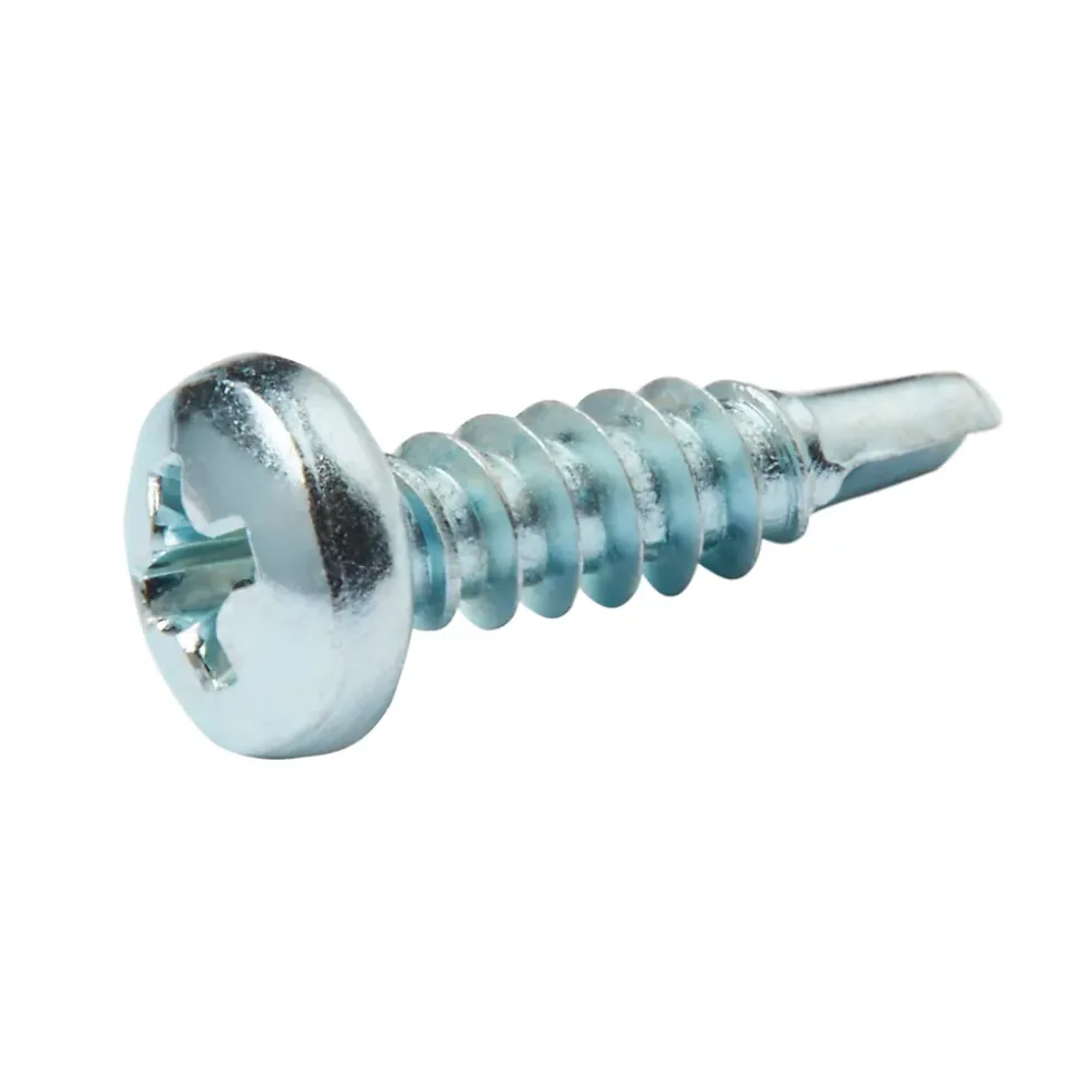 Vis zinguée autoperceuses à tête cylindrique, 4,2x16 mm - 25 pièces