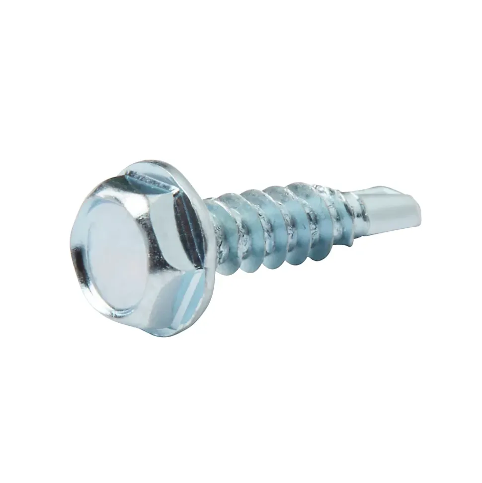 Vis zinguée autoperceuses à tête hexagonale, 4,2x16 mm - 25 pièces