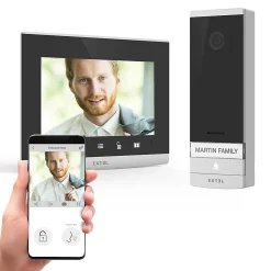 Visiophone connecté Extel Connect 2 avec moniteur tactile 7''
