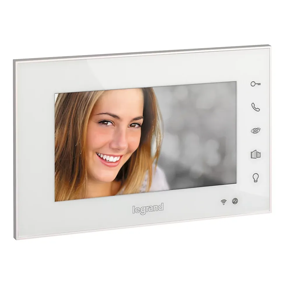 Visiophone connecté Legrand Easy kit écran blanc 7"