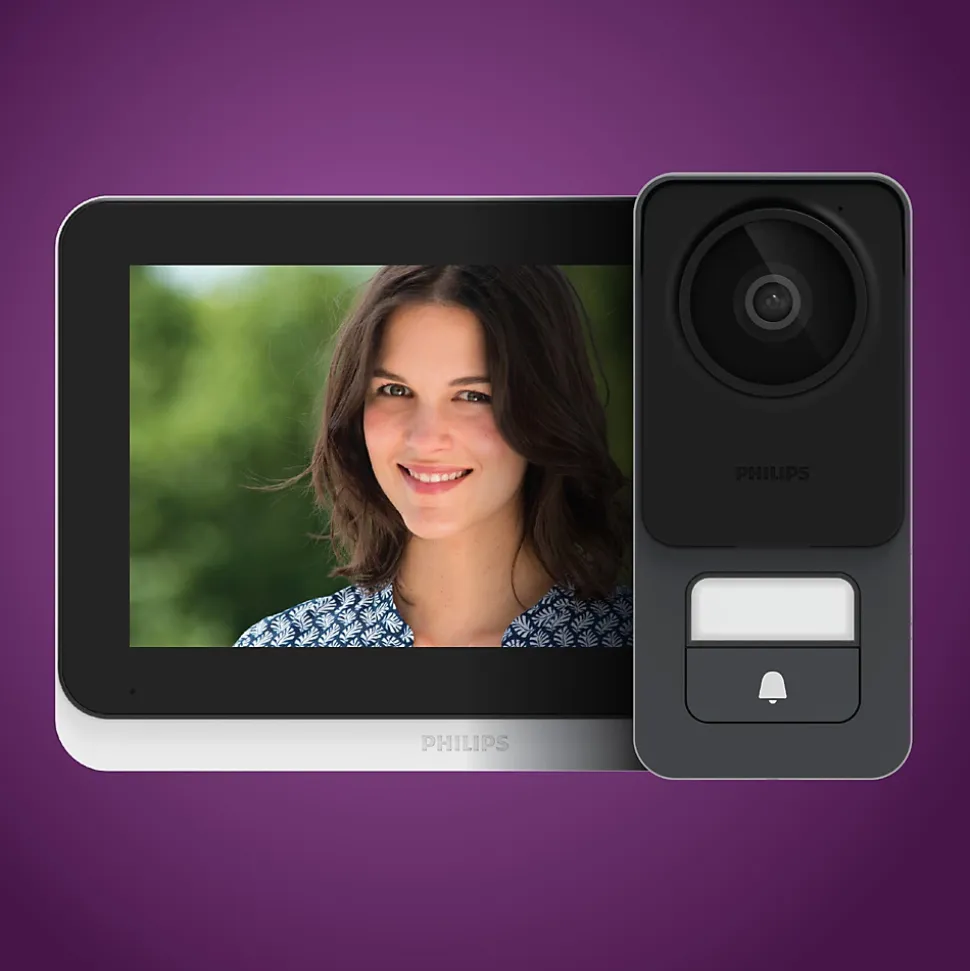Visiophone filaire 7" tactile et ultra plat - WelcomeEye Lite 2 - Philips - 531047