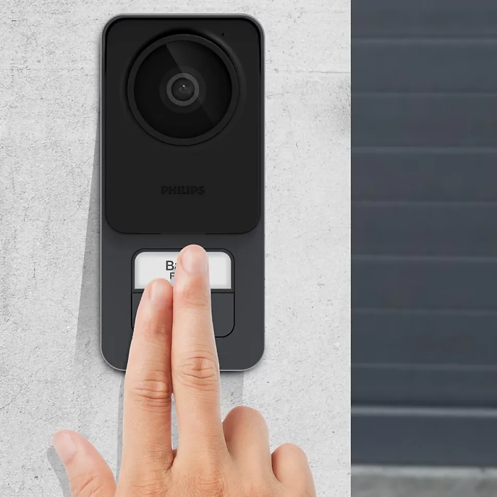 Visiophone filaire et connecté Image qualité 3K Philips WelcomeEye Connect 3 avec transformateur