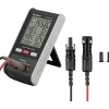 VOLTCRAFT VC121 PV - Testeur de panneau solaire jusqu'à 800 W, affichage LCD, mesure tension courant puissance