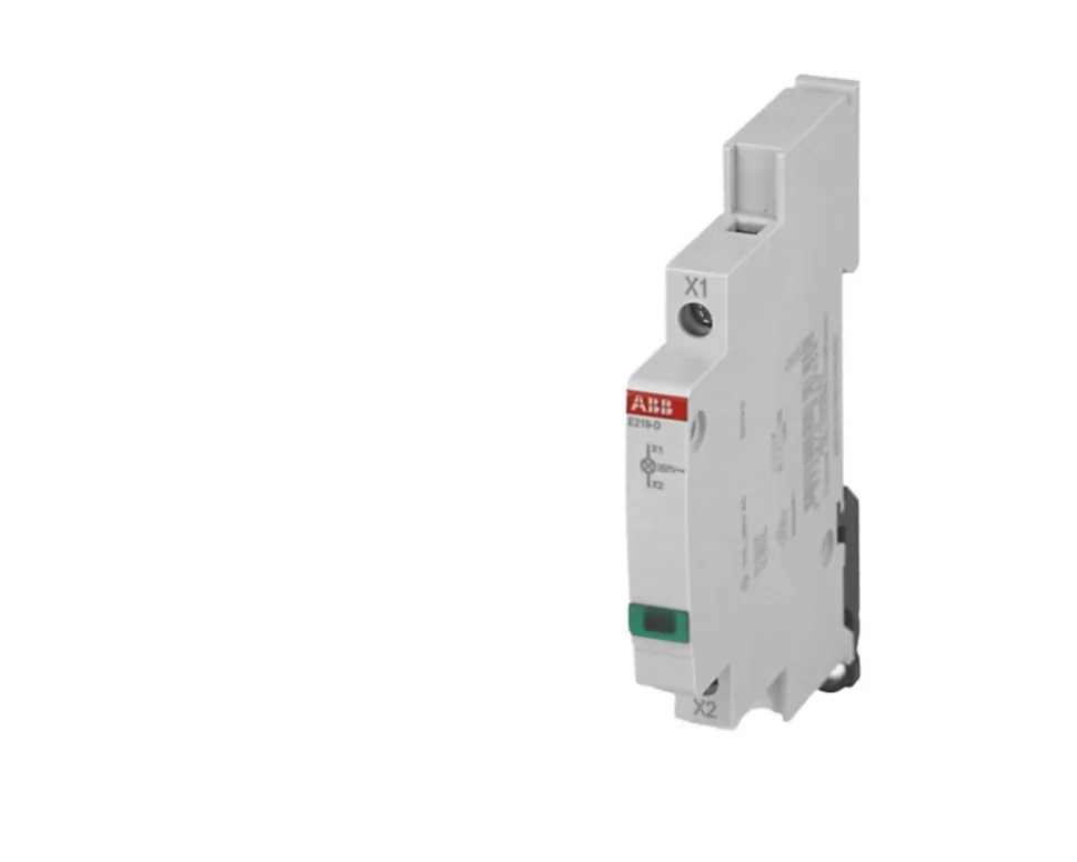 Voyant modulaire vert 230V ABB / Voyant & Poussoir modulaire