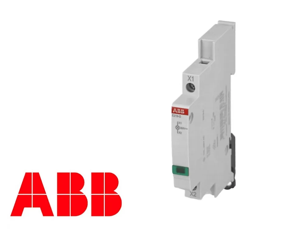 Voyant modulaire vert 230V ABB / Voyant & Poussoir modulaire
