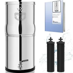 Weeplow(r) Venus 5.6L Édition Essentielle - système de filtration par gravité pour eau potable