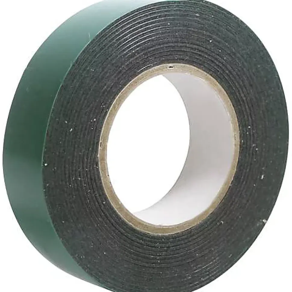 WEICON Ruban de montage gris double-face 3 m x 19 mm, mousse acrylique, résistant UV et humidité