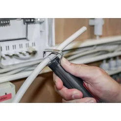 Wiha 44240 Abisolier-/Abmantelwerkzeug - outil de de9nudage pour ce2bles ronds 4-28 mm, 130 mm