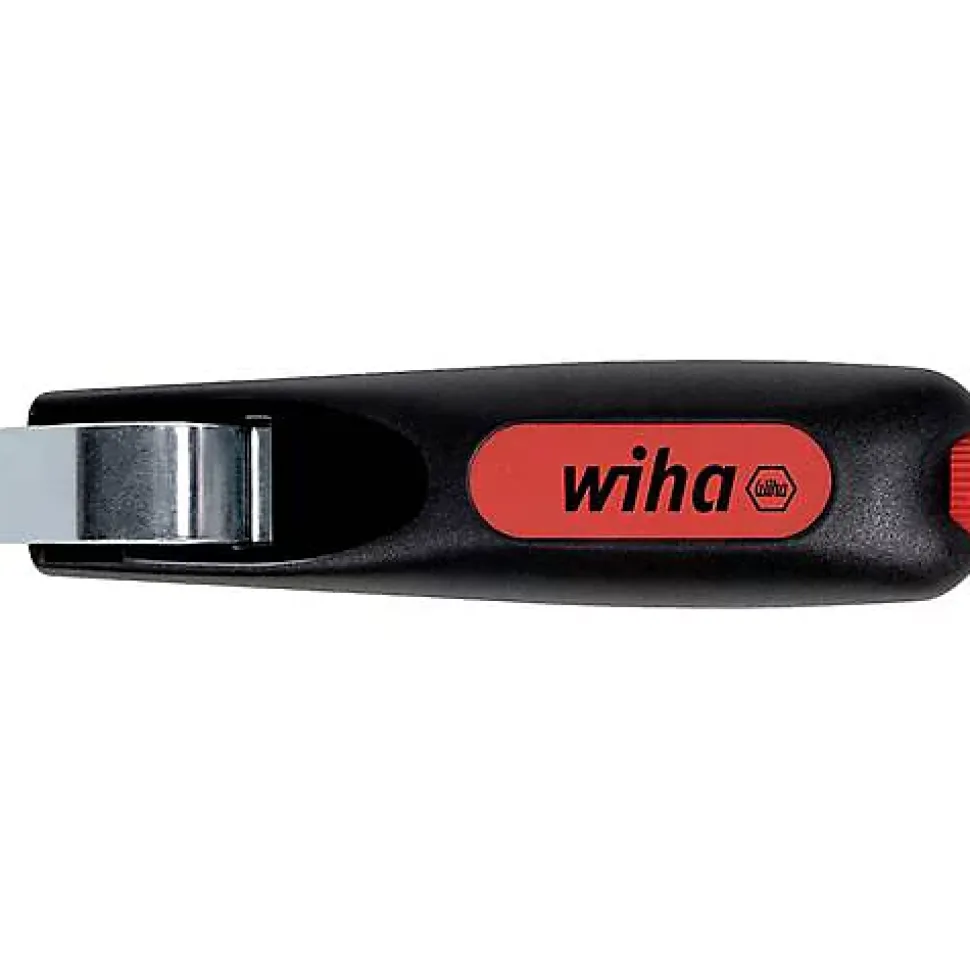 Wiha 44240 Abisolier-/Abmantelwerkzeug - outil de de9nudage pour ce2bles ronds 4-28 mm, 130 mm