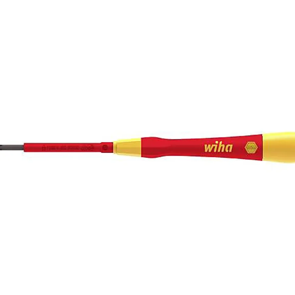 Wiha PicoFinish 42378 tournevis cruciforme isolé PH0 65 mm, VDE, Softgrip