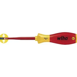Wiha Pozidriv PZ1 SoftFinish-slimFix VDE 1000 V 35395, tournevis isolé 191 mm