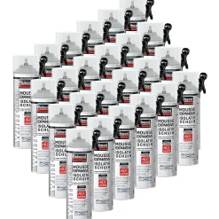 24x aerosols mousse PU expansive 500ml RUBSON WhiteTEQ