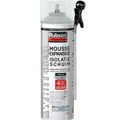 12x aerosols mousse PU expansive 500ml RUBSON WhiteTEQ