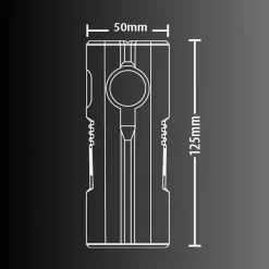Xanlite - Baladeuse LED Rechargeable USB-C, 800 lumens - BL1200R