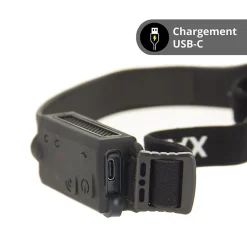 Xanlite - Lampe frontale LED rechargeable, USB 300 lumens, sensor intégré - FR450SSTRIP